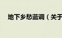 地下乡愁蓝调（关于地下乡愁蓝调简介）