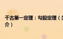 千古第一定理：勾股定理（关于千古第一定理：勾股定理简介）