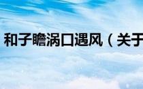 和子瞻涡口遇风（关于和子瞻涡口遇风介绍）