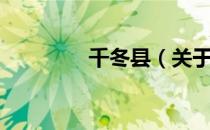 千冬县（关于千冬县简介）