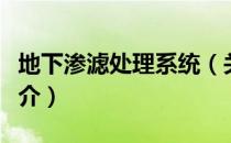 地下渗滤处理系统（关于地下渗滤处理系统简介）
