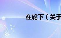 在轮下（关于在轮下简介）