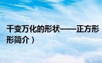 千变万化的形状——正方形（关于千变万化的形状——正方形简介）