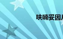呋喃妥因片（fnty）