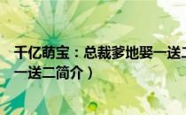千亿萌宝：总裁爹地娶一送二（关于千亿萌宝：总裁爹地娶一送二简介）
