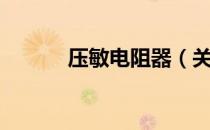 压敏电阻器（关于压敏电阻器）