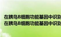 在胰岛B细胞功能基因中识别2型糖尿病易感等位基因（关于在胰岛B细胞功能基因中识别2型糖尿病易感等位基因简介）