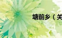 塘前乡（关于塘前乡）