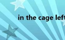in the cage left（in the cage）