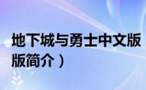 地下城与勇士中文版（关于地下城与勇士中文版简介）