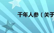 千年人参（关于千年人参简介）