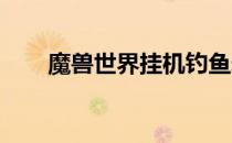 魔兽世界挂机钓鱼宏（wow挂机宏）