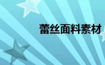 蕾丝面料素材（蕾丝边素材）