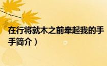在行将就木之前牵起我的手（关于在行将就木之前牵起我的手简介）