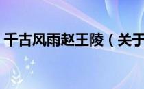 千古风雨赵王陵（关于千古风雨赵王陵简介）