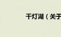 千灯湖（关于千灯湖简介）