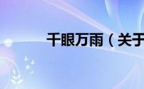 千眼万雨（关于千眼万雨简介）
