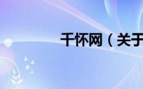千怀网（关于千怀网简介）