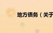 地方债务（关于地方债务简介）