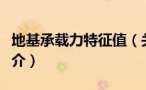 地基承载力特征值（关于地基承载力特征值简介）
