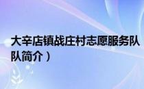 大辛店镇战庄村志愿服务队（关于大辛店镇战庄村志愿服务队简介）
