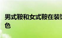 男式鞍和女式鞍在装饰艺术的运用上也各有特色