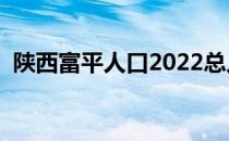 陕西富平人口2022总人数口（陕西富平人）
