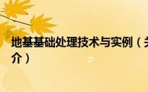地基基础处理技术与实例（关于地基基础处理技术与实例简介）
