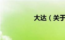 大达（关于大达简介）