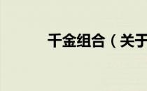 千金组合（关于千金组合简介）