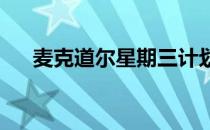 麦克道尔星期三计划退出旅行者锦标赛
