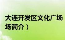 大连开发区文化广场（关于大连开发区文化广场简介）