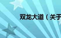 双龙大道（关于双龙大道介绍）