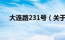 大连路231号（关于大连路231号简介）