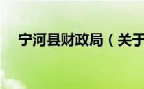 宁河县财政局（关于宁河县财政局介绍）