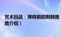 咒术回战：拂晓前的荆棘路（关于咒术回战：拂晓前的荆棘路介绍）