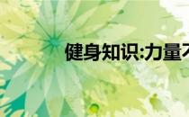 健身知识:力量不等于肌肉力量