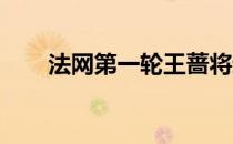 法网第一轮王蔷将迎来谢淑薇的挑战