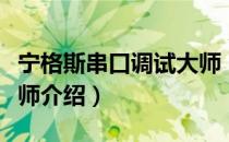 宁格斯串口调试大师（关于宁格斯串口调试大师介绍）