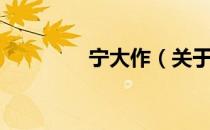 宁大作（关于宁大作介绍）