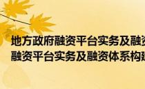 地方政府融资平台实务及融资体系构建研究（关于地方政府融资平台实务及融资体系构建研究简介）