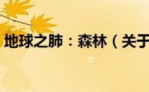 地球之肺：森林（关于地球之肺：森林简介）