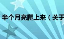 半个月亮爬上来（关于半个月亮爬上来简介）