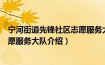 宁河街道先锋社区志愿服务大队（关于宁河街道先锋社区志愿服务大队介绍）
