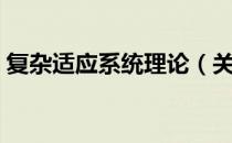 复杂适应系统理论（关于复杂适应系统理论）