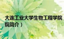 大连工业大学生物工程学院（关于大连工业大学生物工程学院简介）