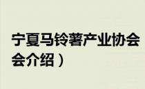 宁夏马铃薯产业协会（关于宁夏马铃薯产业协会介绍）