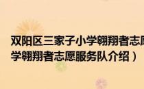 双阳区三家子小学翱翔者志愿服务队（关于双阳区三家子小学翱翔者志愿服务队介绍）