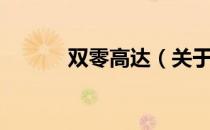 双零高达（关于双零高达介绍）