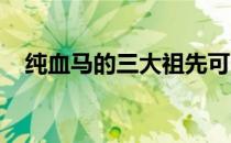 纯血马的三大祖先可以说是各有各的传奇
